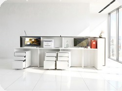 Recepcja z laminatu HPL